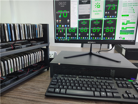 Ảnh Box Phone Farm Tại Khu Đô Thị Thành Phố Giao Lưu – Mua, Thuê, Lắp Đặt Tận Nơi